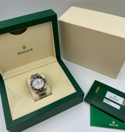 Rolex Gmt-master Ii 126719blro Meteorite-old Card 2020
