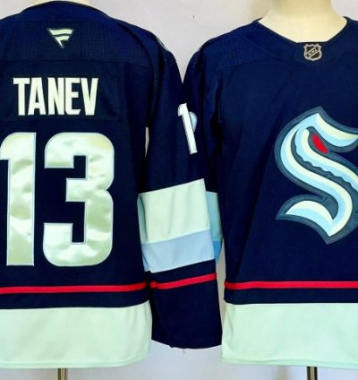 Seattle Kraken 13 Brandon Tanev Jersey Stitched