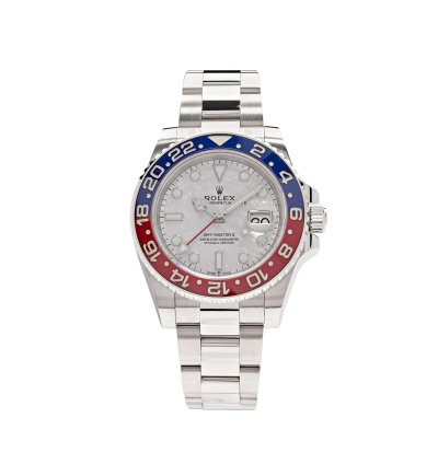 Rolex Gmt-master Ii 126719blro Pepsi White Gold Meteorite Dial 2021