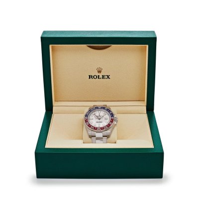 Rolex Gmt-master Ii 126719blro Pepsi White Gold Meteorite Dial 2021