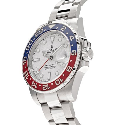 Rolex Gmt-master Ii 126719blro Pepsi White Gold Meteorite Dial 2024