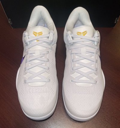 Kobe 8 Protro Lakers Home - Brand New No Box Lid