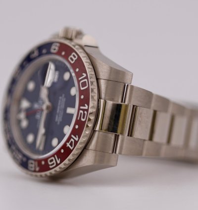 Rolex Gmt-master Ii 126719blro White Gold Blue Dial 2021 Full Set