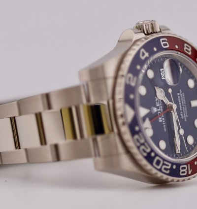Rolex Gmt-master Ii 126719blro White Gold Blue Dial 2021 Full Set