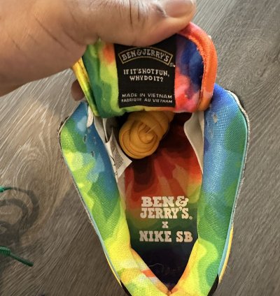 Nike Sb Dunk Low Ben Jerry Chunky Dunky