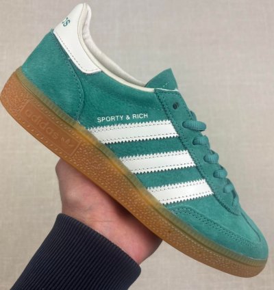 Adidas Sporty Rich Handball Spezial Green 11m