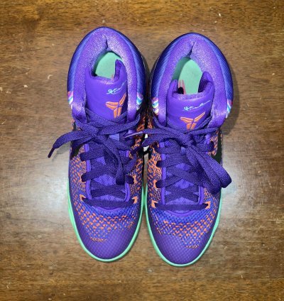 Kobe 9 Elite Gs Purple Venom Size 6 5y