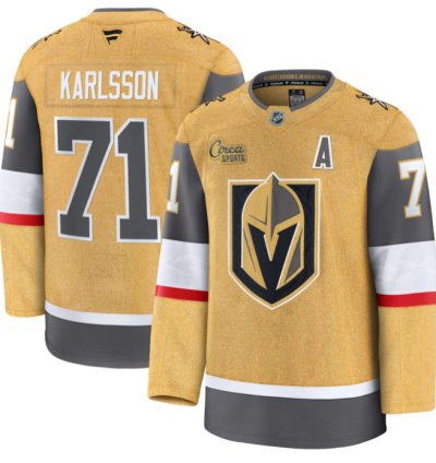 William Karlsson Jersey 71 Vegas Golden Knights Premium Stitched Gold
