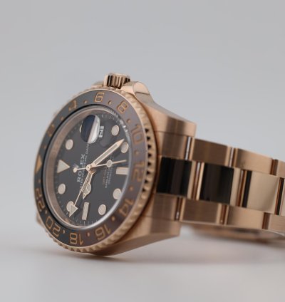 Rolex Gmt-master Ii 2021 Gmt Master Ii Rootbeer Rose Gold 126715chnr