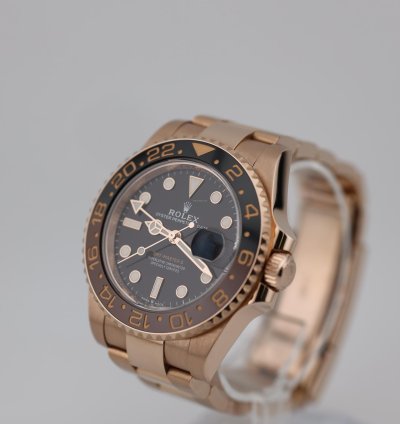 Rolex Gmt-master Ii 2021 Gmt Master Ii Rootbeer Rose Gold 126715chnr
