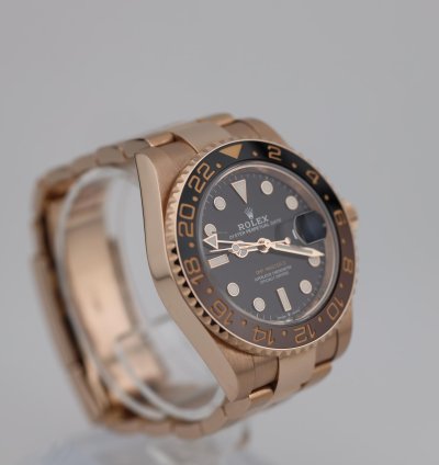 Rolex Gmt-master Ii 2021 Gmt Master Ii Rootbeer Rose Gold 126715chnr