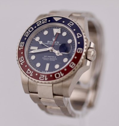 Rolex Gmt-master Ii 2021 Gmt-master Ii White Gold Pepsi 126719blro