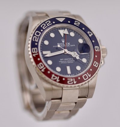 Rolex Gmt-master Ii 2021 Gmt-master Ii White Gold Pepsi 126719blro