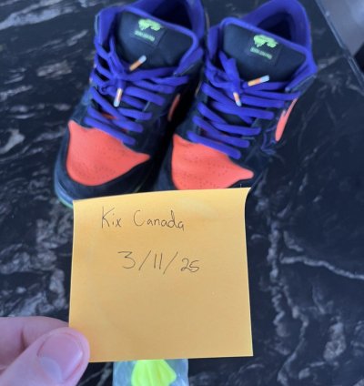 Nike Sb Dunk Low Night Of Mischief Halloween