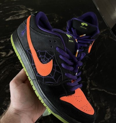 Nike Sb Dunk Low Night Of Mischief Halloween