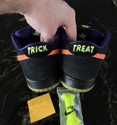 Nike Sb Dunk Low Night Of Mischief Halloween