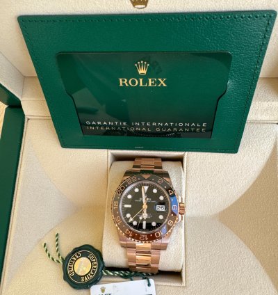 Rolex Gmt-master Ii 2022 - Unworn - Full Set With Box Papers