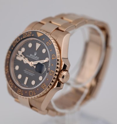 Rolex Gmt-master Ii 2022 Gmt Master Ii Rootbeer Rose Gold 126715chnr