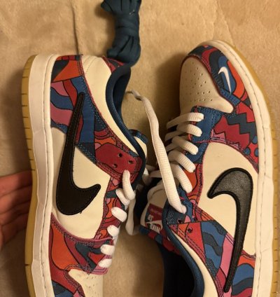 Nike Sb Dunk Low Pro Parra Abstract Art