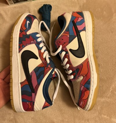 Nike Sb Dunk Low Pro Parra Abstract Art