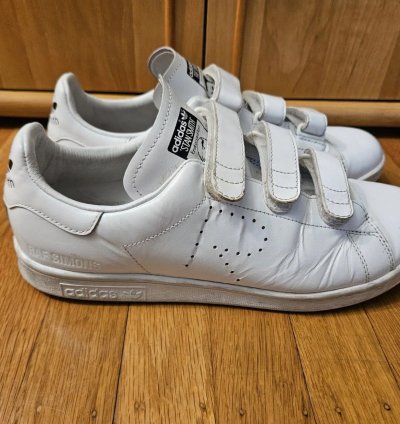 Adidas Stan Smith Raf Simons S81170 9 5 White Low