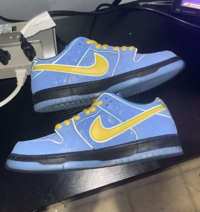 Nike Sb Dunk Low Pro The Powerpuff Girls Bubbles