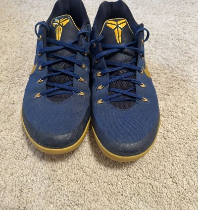 Kobe 9 University Blue And Gold