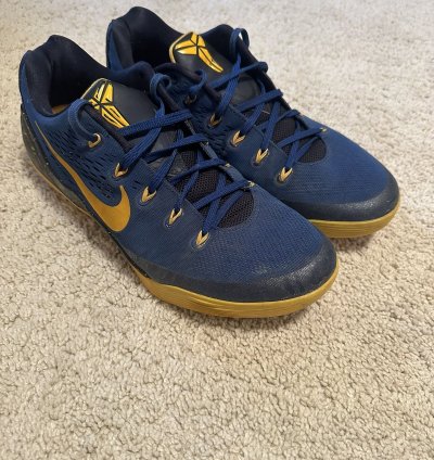Kobe 9 University Blue And Gold