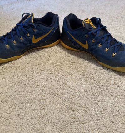 Kobe 9 University Blue And Gold