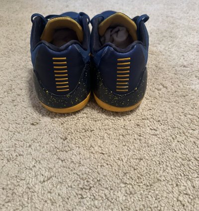 Kobe 9 University Blue And Gold