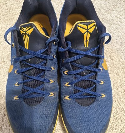 Kobe 9 University Blue And Gold