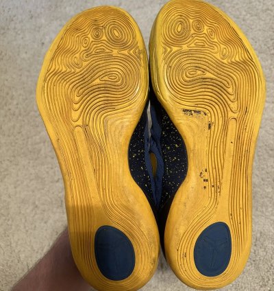 Kobe 9 University Blue And Gold