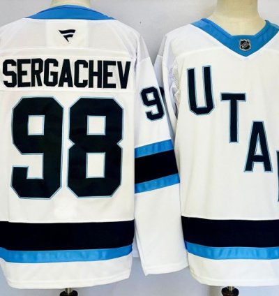 Utah Hockey Club 98 Mikhail Sergachev Jersey Stitched