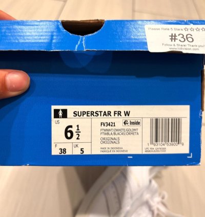 Adidas Superstar Fr Size 6 5 Womens