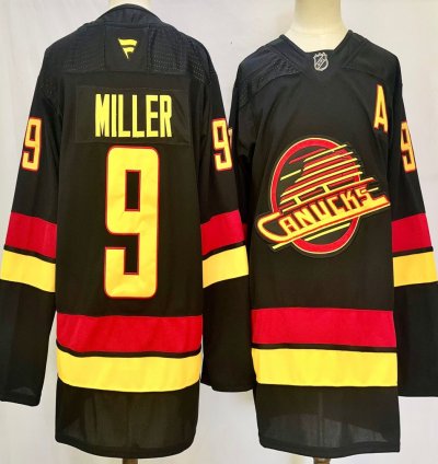Vancouver Canucks 9 Jt Miller Jersey Stitched