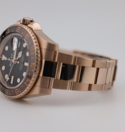 Rolex Gmt-master Ii 2023 Gmt Master Ii Rootbeer Rose Gold 126715chnr