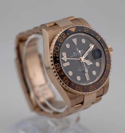 Rolex Gmt-master Ii 2023 Gmt Master Ii Rootbeer Rose Gold 126715chnr
