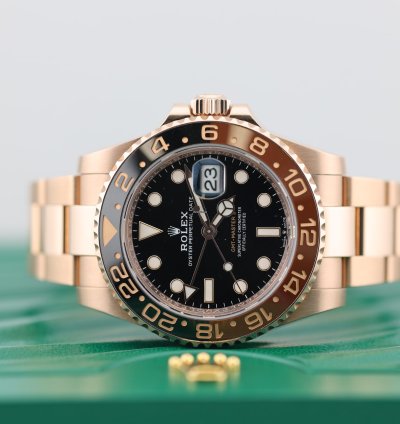 Rolex Gmt-master Ii 2023 Gmt Master Ii Rootbeer Rose Gold 126715chnr