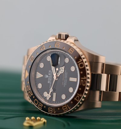 Rolex Gmt-master Ii 2023 Gmt Master Ii Rootbeer Rose Gold 126715chnr