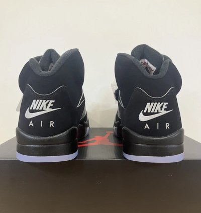 Air Jordan 5 Retro Og Black Metallic Reimagined