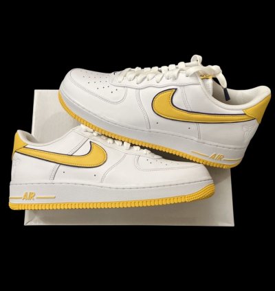 Kobe Air Force 1 Qs Lakers Sz 11 5