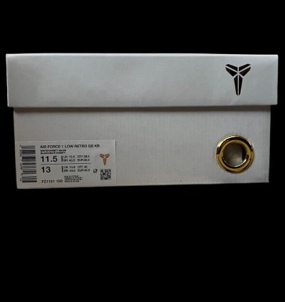 Kobe Air Force 1 Qs Lakers Sz 11 5