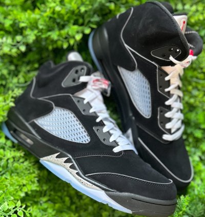 Air Jordan 5 Retro Og Black Metallic Reimagined