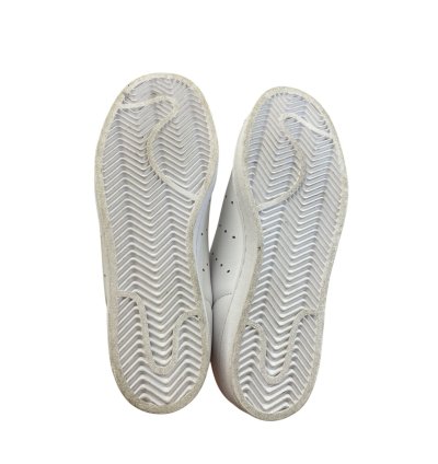 Adidas Superstar Pure Womans White Leather Sneakers Size 5