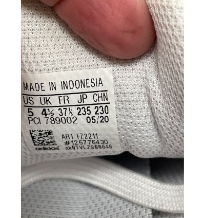 Adidas Superstar Pure Womans White Leather Sneakers Size 5
