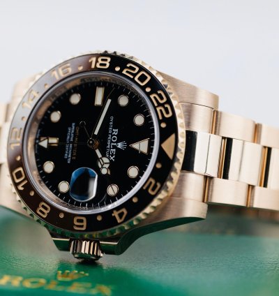 Rolex Gmt-master Ii 2023 Gmt-master Ii 40mm Black Dial Rose Gold Case Oyster Bracelet 126715chnr