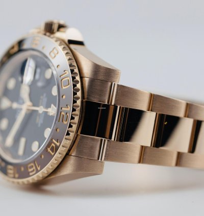 Rolex Gmt-master Ii 2023 Gmt-master Ii 40mm Black Dial Rose Gold Case Oyster Bracelet 126715chnr