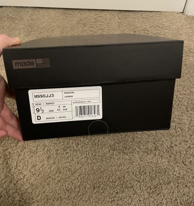 New Balance 990v3 Jjjjound Brown Black M990jj3