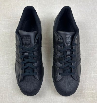 Adidas Superstar Triple Black 13m