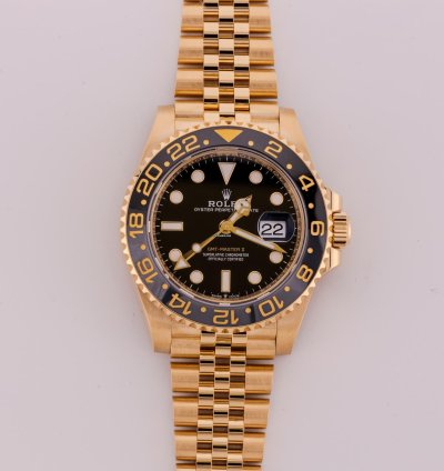 Rolex Gmt-master Ii 2023 Gmt-master Ii Yellow Gold Zombie Unworn 126718grnr Unworn